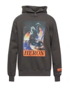 Heron Preston Sweatshirts In Black