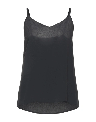 Fabiana Filippi Tops In Steel Grey