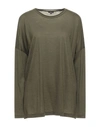 Aspesi T-shirts In Military Green