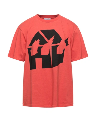 Jw Anderson T-shirts In Red