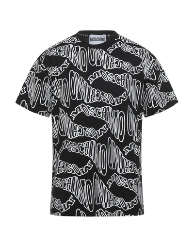 Moschino T-shirts In Black