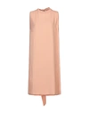 Seventy Sergio Tegon Midi Dresses In Beige