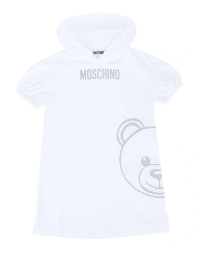 Moschino Teen Kids' Dresses In White