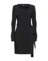 Ottod'ame Short Dresses In Black