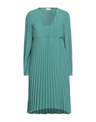 Rebel Queen By Liu •jo Short Dresses In Deep Jade