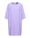 Ottod'ame Short Dresses In Lilac