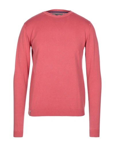 Fred Mello Sweaters In Coral