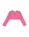 Monnalisa Kids' Cardigans In Pink