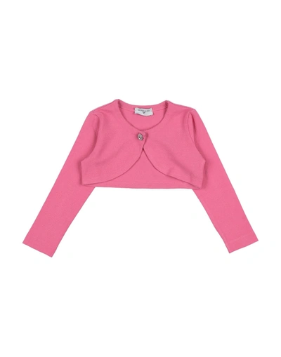 Monnalisa Kids' Cardigans In Pink