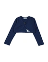 Monnalisa Kids' Cardigans In Blue