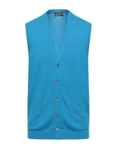 Drumohr Cardigans In Bright Blue