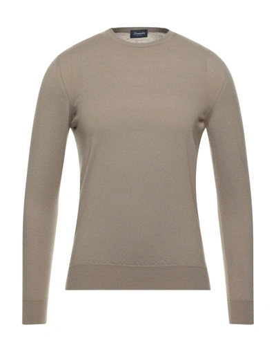 Drumohr Sweaters In Beige