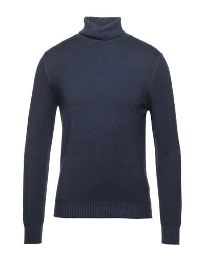 Gran Sasso Turtlenecks In Dark Blue