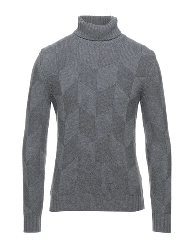 Gran Sasso Turtlenecks In Grey
