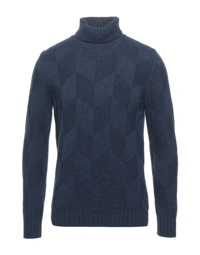 Gran Sasso Turtlenecks In Dark Blue