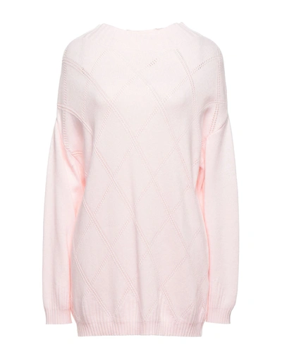 N.o.w. Andrea Rosati Cashmere Sweaters In Pink