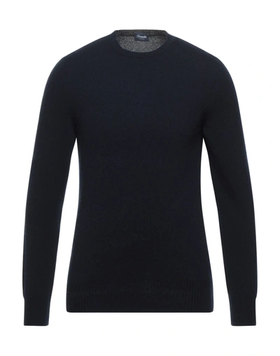 Drumohr Sweaters In Dark Blue
