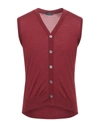 Drumohr Cardigans In Maroon