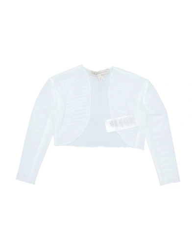 Patrizia Pepe Kids' Wrap Cardigans In White