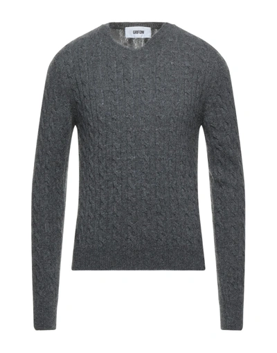 Mauro Grifoni Sweaters In Lead