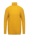 Drumohr Turtlenecks In Yellow