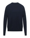 Jil Sander Crew-neck Pullover Jumper In Blue