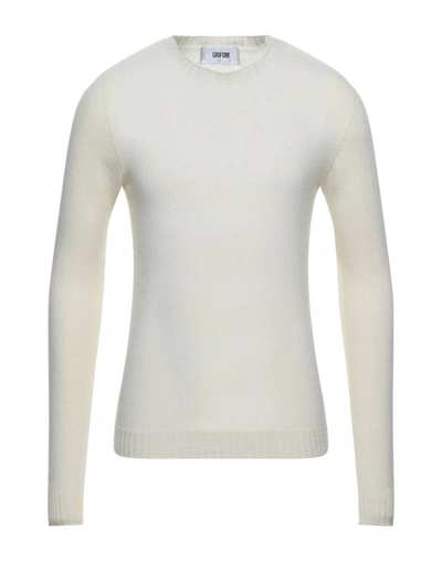Mauro Grifoni Sweaters In Ivory