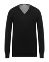 Paolo Pecora Sweaters In Black