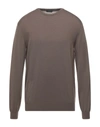 Zanone Sweaters In Beige