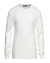 Exte Sweaters In White