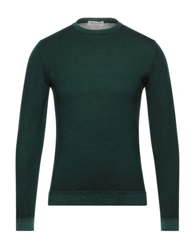 Wool & Co Sweaters In Dark Green
