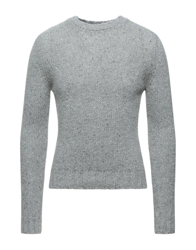 Grey Daniele Alessandrini Sweaters In Grey