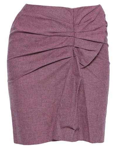 Isabel Marant Étoile Midi Skirts In Purple