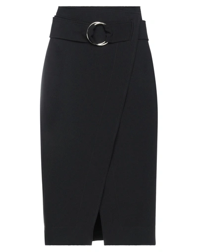 Suoli Midi Skirts In Black