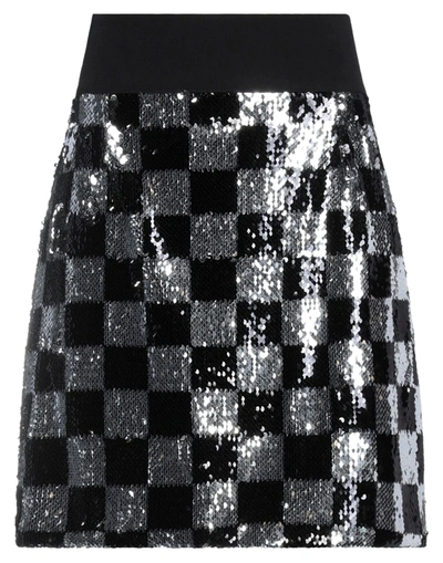 Alberta Tanzini Mini Skirts In Black