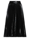 DOLCE & GABBANA DOLCE & GABBANA WOMAN MIDI SKIRT BLACK SIZE 2 METALLIC POLYESTER, POLYESTER,35469405CN 4