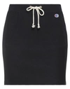 CHAMPION CHAMPION WOMAN MINI SKIRT BLACK SIZE XS COTTON, ELASTIC FIBRES,35464224CE 3