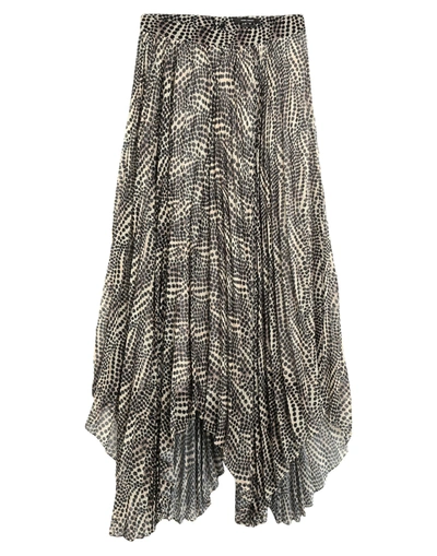 Isabel Marant Midi Skirts In Beige