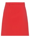 DEPARTMENT 5 DEPARTMENT 5 WOMAN MIDI SKIRT RED SIZE 27 POLYESTER,35466654DP 6