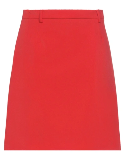 Department 5 Midi Skirts In Red