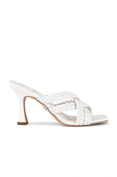 Sam Edelman Marjorie Braided Strappy Sandals In White