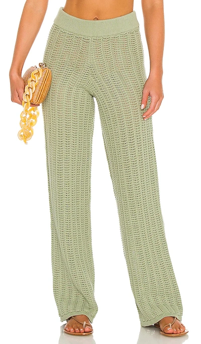 Tularosa Maeve Knit Pants In Sage