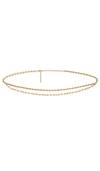 Ettika Chain Belt In Metallic Gold