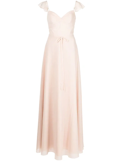 Marchesa Notte Bridesmaids Floor-length Gown In Rosa