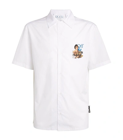 Off-white Caravaggio Boy Short-sleeve Shirt In White