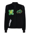 OFF-WHITE EMBROIDERED MOTO SPORT JACKET,16891281