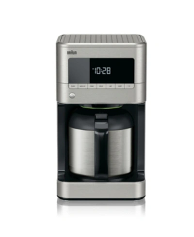 Braun Brewsense 10-cup Coffee Maker In Silver