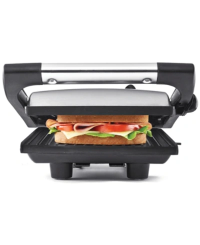 Bella Electric Nonstick Panini Grill In Silver