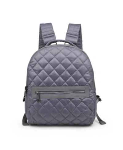 Sol And Selene Women's All Star Quilted Backpack In Carbon