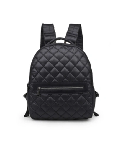 Sol And Selene Women's All Star Quilted Backpack In Black